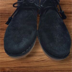 Hush Puppies Black Suede Chukka Boots Women’s Size 9